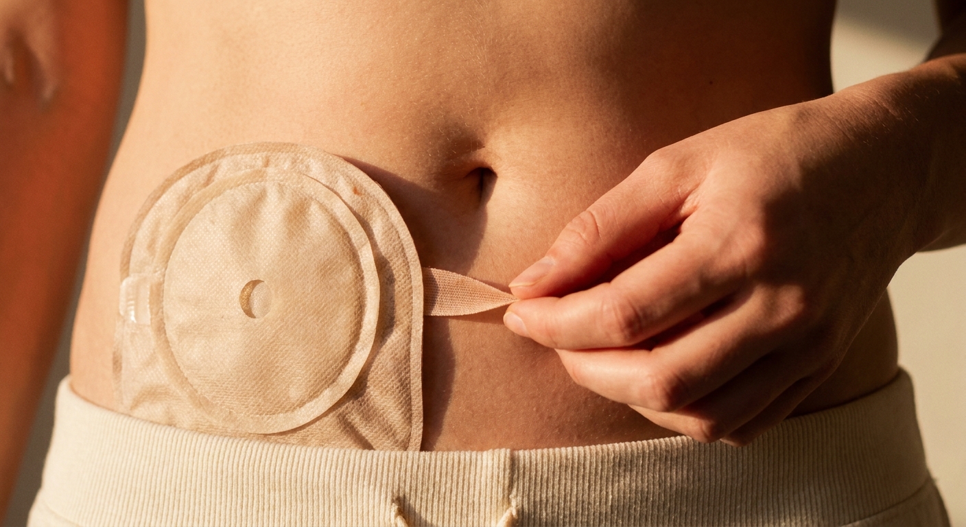 Wafer lifting from the abdomen